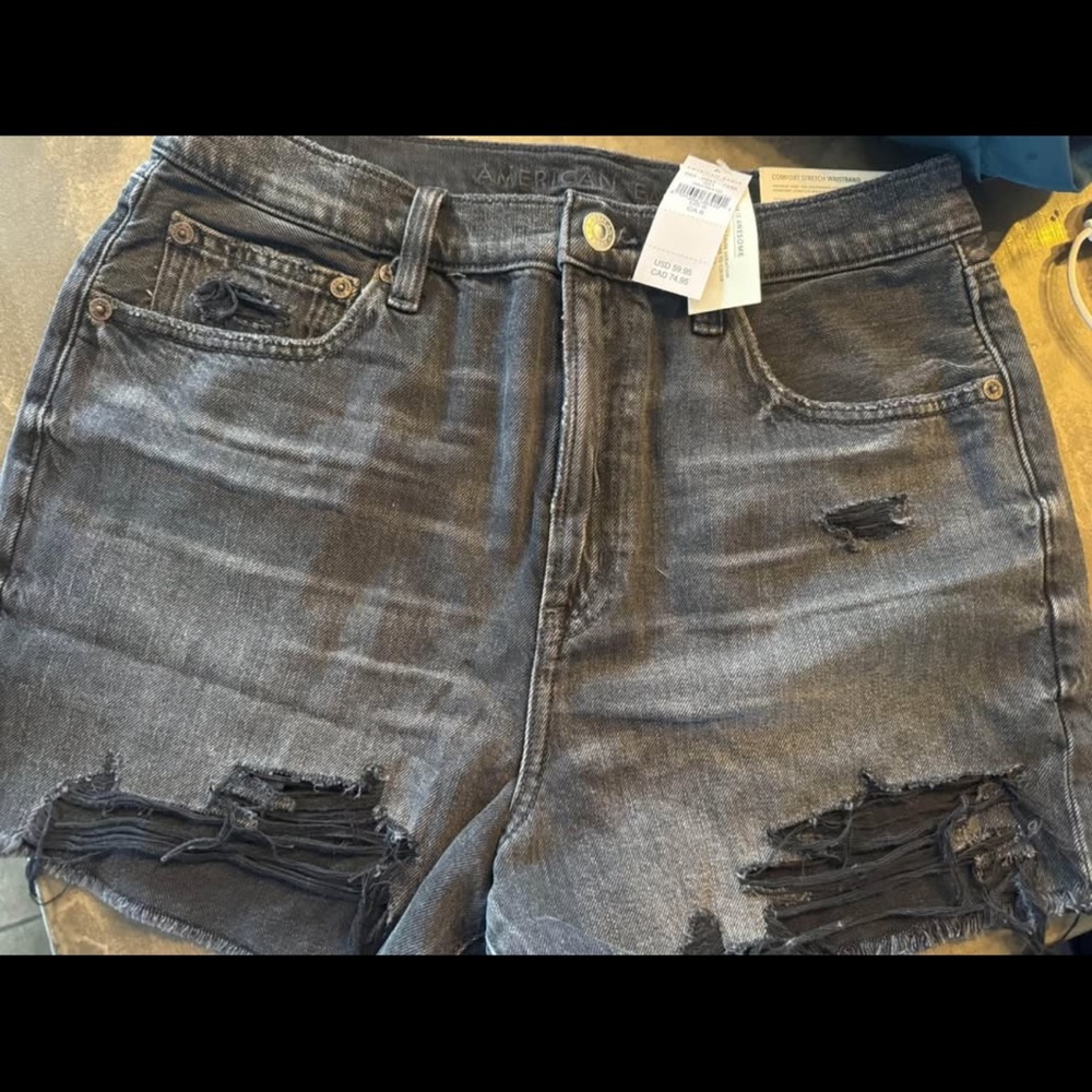American Eagle Outfitters Charcoal Stretch Jeans
